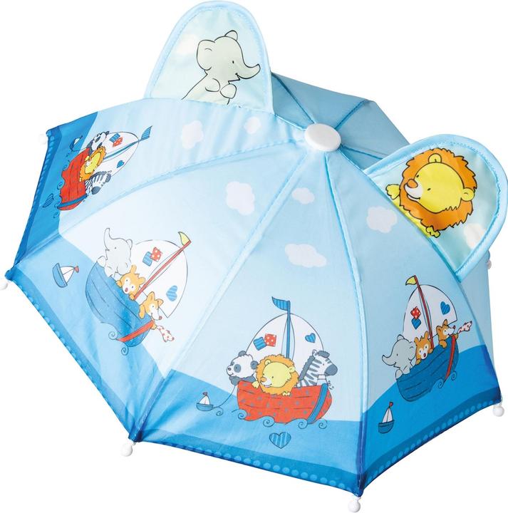 Produktbild Heless Dolls Regencape mit Regenschirm und Stiefeln
