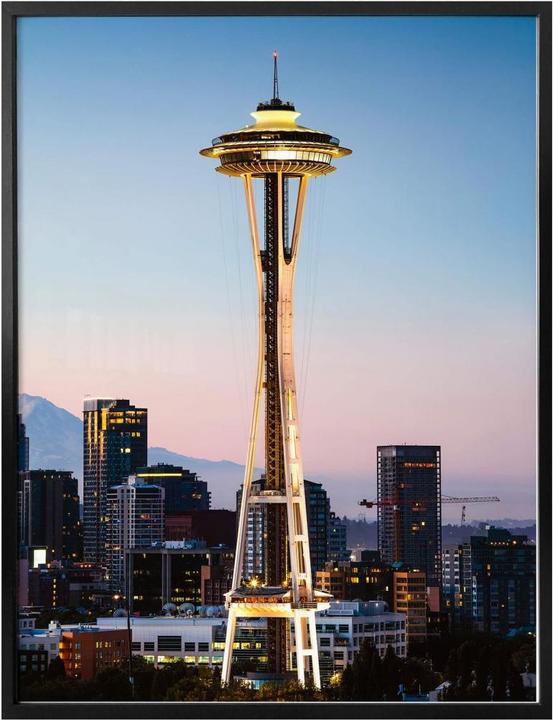 Produktbild Trenddeko Space Needle in Seattle (60 x 80 cm)