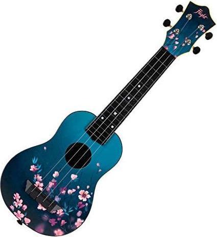 Actual product image Flight Ukulele Travel Soprano ABS – Sakura (Soprano)