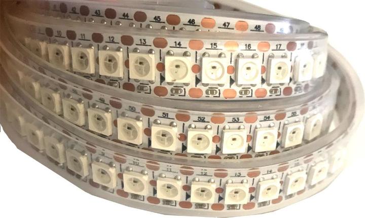 Produktbild Play-Zone NeoPixel Digital RGB LED Strip 144 LED 1M Weiss PCB