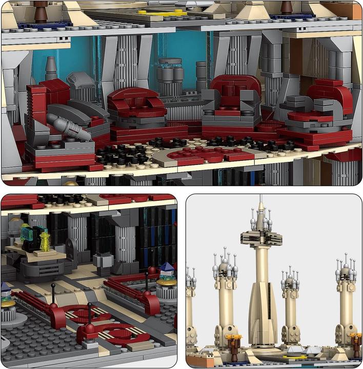 Actual product image Mould King Jedi Temple