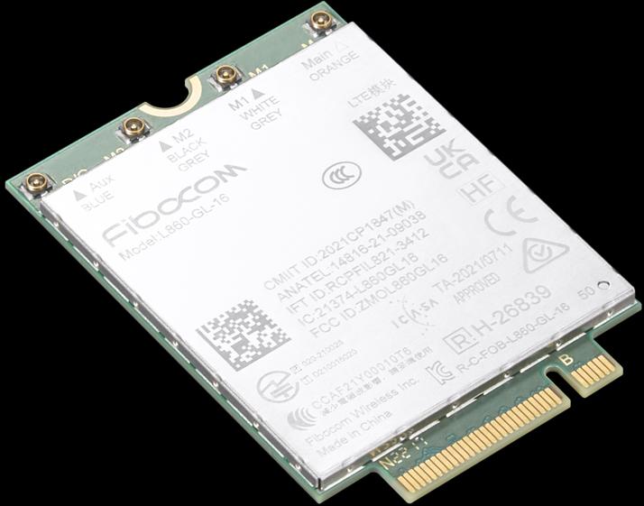 Produktbild Lenovo ThinkPad Fibocom L860-GL-16 4G LTE CAT16 M.2 WWAN Module for T14/P14s Gen (M.2 A Key)