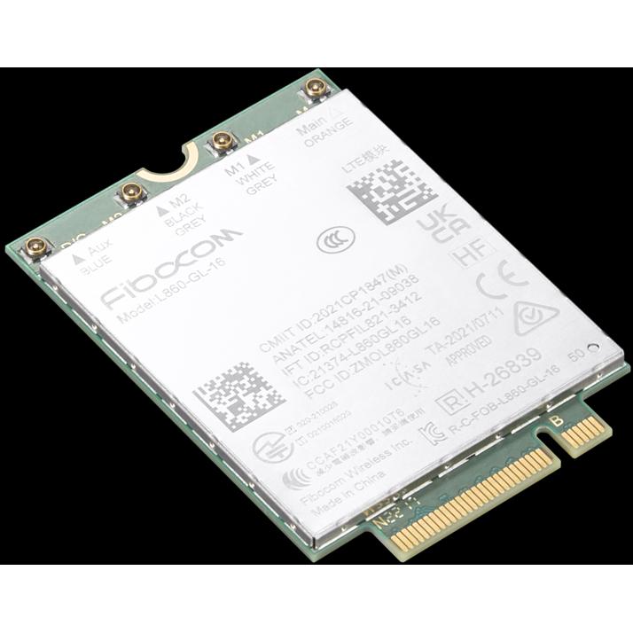 Thumbnail - Lenovo ThinkPad Fibocom L860-GL-16 4G LTE CAT16 M.2 WWAN Module for T14/P14s Gen (M.2 A Key), Netzwerkkarte, Grün