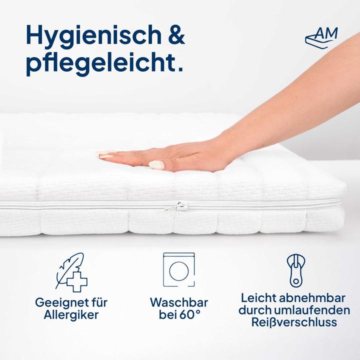 Produktbild AM Qualitätsmatratzen Topperbezug Komfort (160 x 200 cm)