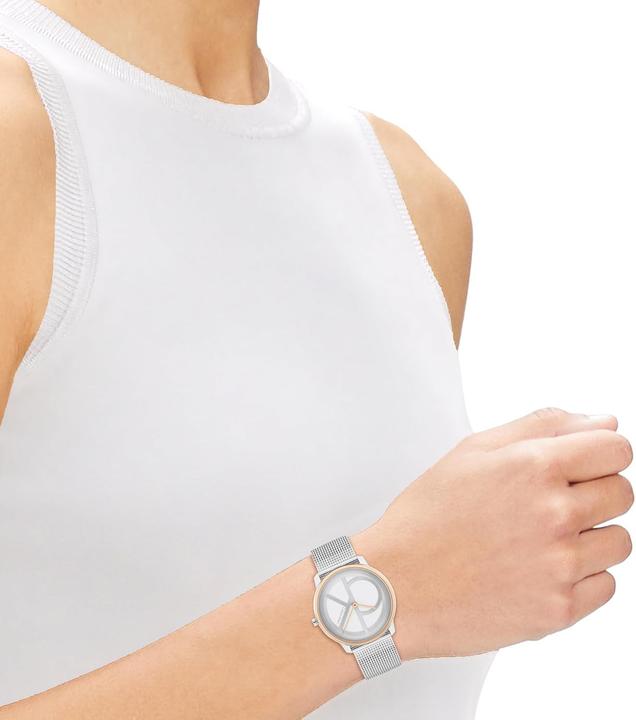 Produktbild Calvin Klein Analoge Quarzuhr mit Edelstahl-Mesharmband (Analoguhr, 35 mm)