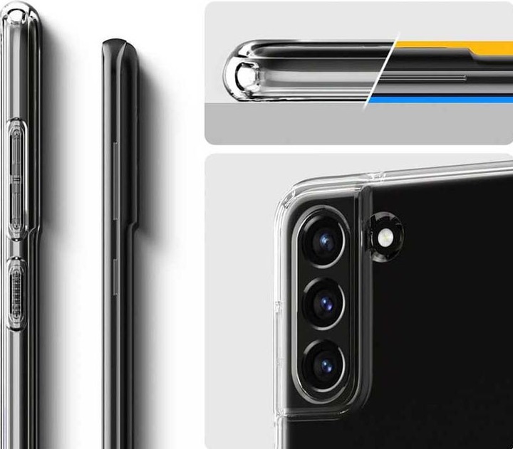 Actual product image Spigen Liquid Crystal (Samsung Galaxy S21 FE)