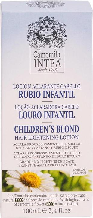 Produktbild Inteacosmetics CAMOMILA loción cabello rubio infantil 100 ml (100 ml, Flüssiges Shampoo)