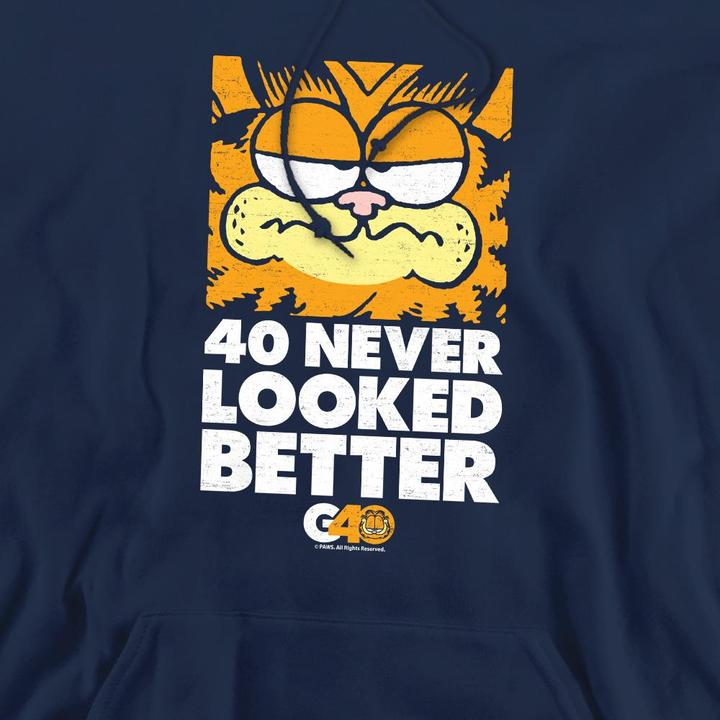 Produktbild Garfield 40 Looks Kapuzenpullover (M)