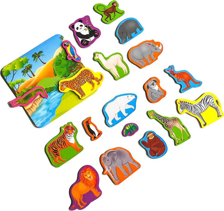 Image du produit Jeu magnétique Animaux du zoo (3 - 5 Années)