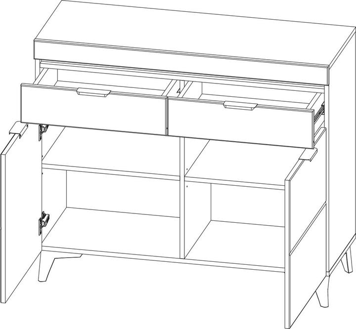 Produktbild Petits-Meubles Ruben (105 x 40 x 90 cm)