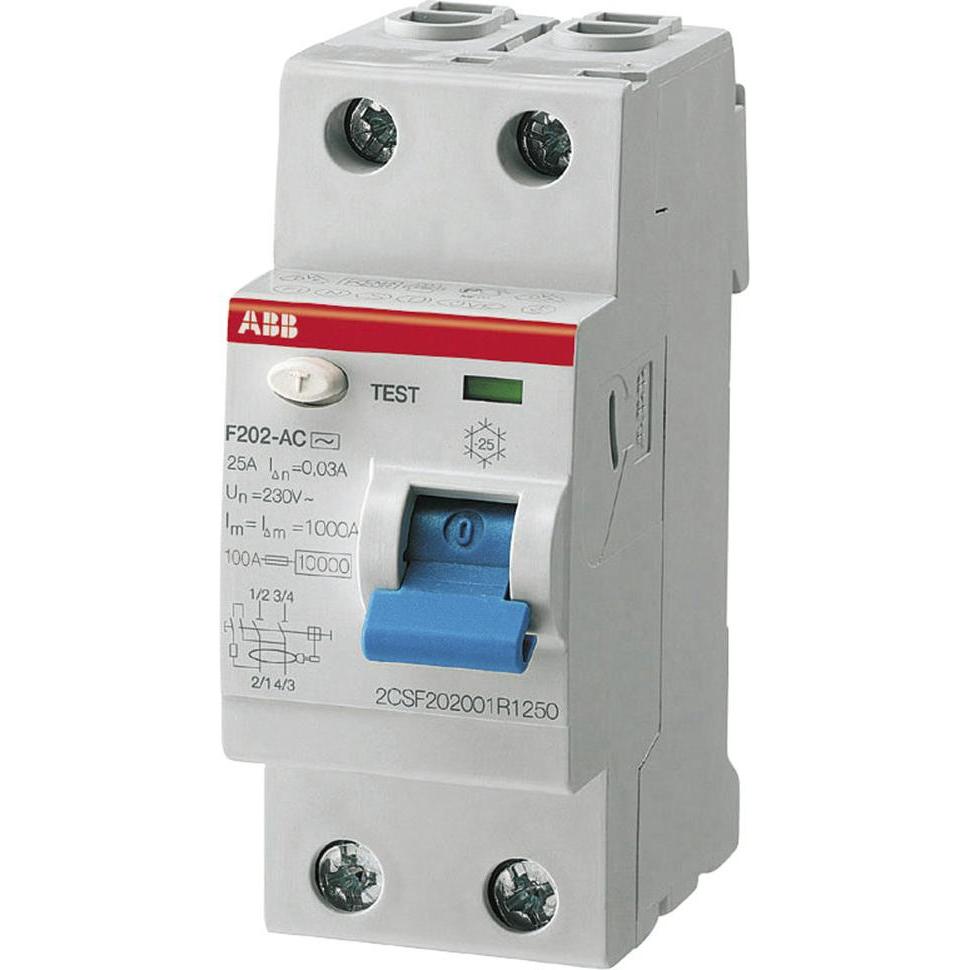 ABB, Schutzschalter, F202A-40/0,03AP-R Fi-Schutzschalter proM compact 2p 30mA
