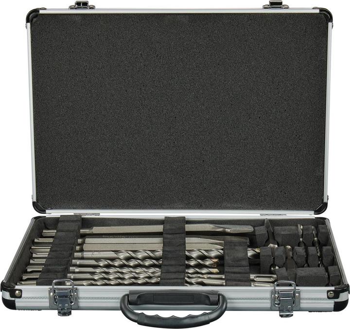 Image du produit Makita 17PC SDS CHISEL&DRILLBIT SET (8 x 160 mm, 6 x 110 mm, 10 x 110 mm, 10 x 160 mm, 7 x 160 mm, 8 x 110 mm, 14 x 260 mm, 5x 110mm)