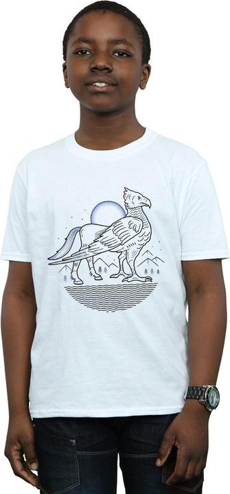 Immagine prodotto Buckbeak Line Art Maglietta Ragazzi (116)