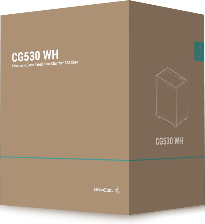 Immagine prodotto Deepcool CG530 WH (ATX, ITX, mATX)