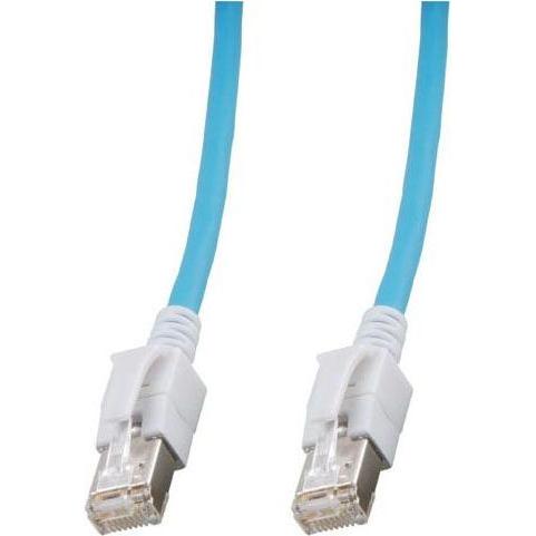 EFB Elektronik Hersteller: RJ45 Patchkabel S/FTP, Cat.6A, VC LED, 3m, blau Das geschirmte Cat.6A RJ4 (S/FTP, CAT6a, 3 m)...