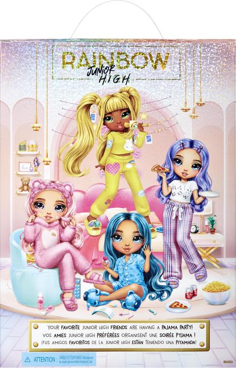 Actual product image MGA Junior High PJ Party Fashion Doll- Skyler (Blue)