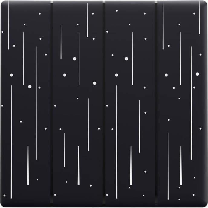 Thumbnail - Sonoff Decorative cover / cap for T5 Star 4C touch switch, Maus + Tastatur Zubehör, Schwarz