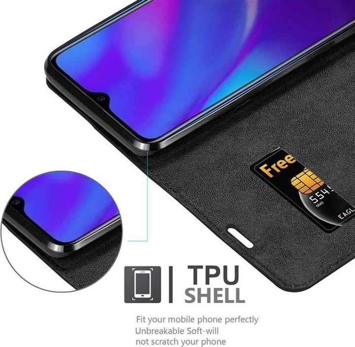 Actual product image Cadorabo Book Invisible Magnet Cover (Oppo R17 Neo)