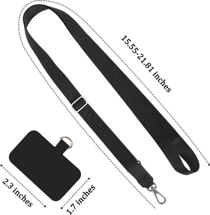 Actual product image PhoneLook Adaptateur de lanière universel pour les coques de smartphone, les porte-clés, les appareils photo e