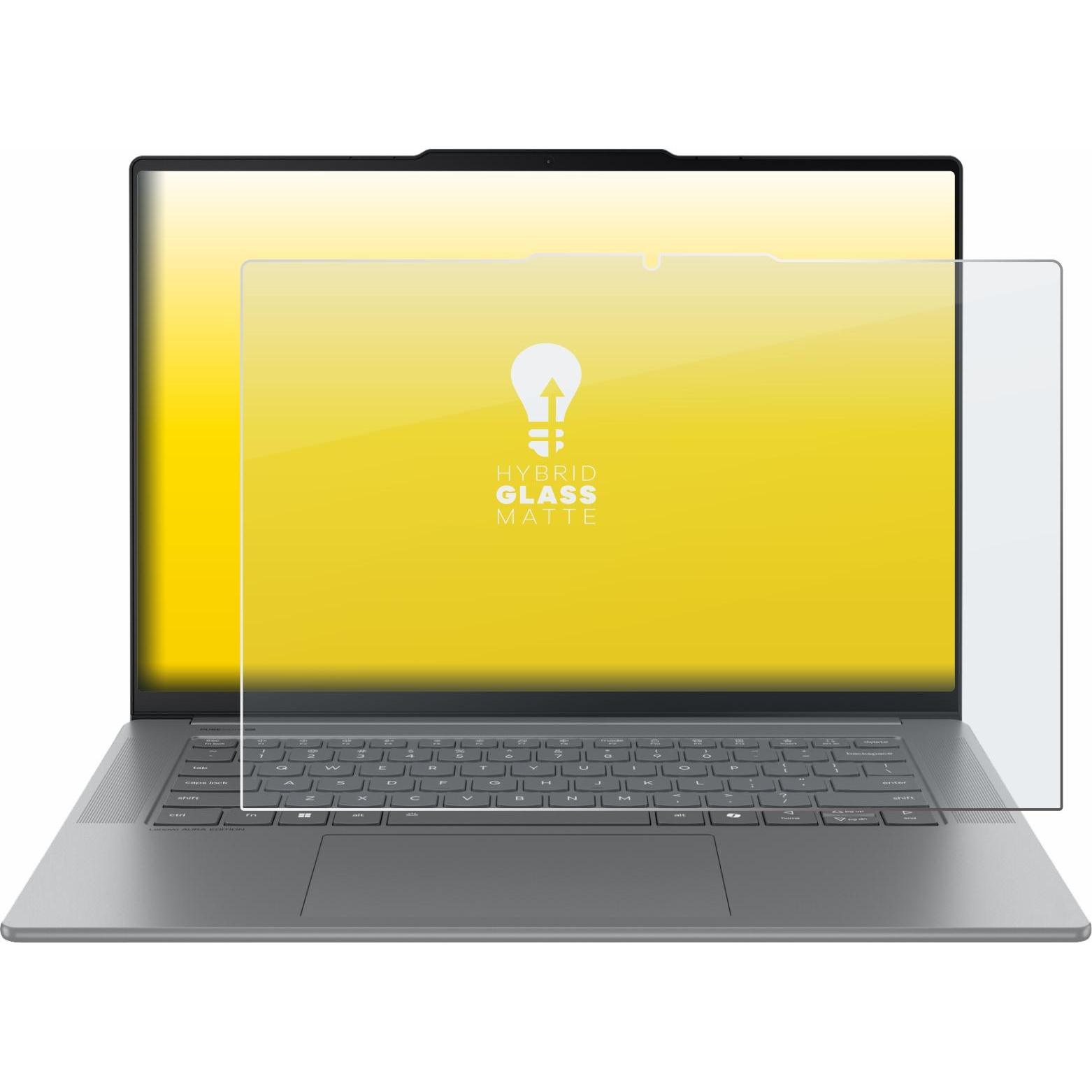 Thumbnail - upscreen Schutzglas Schutzfolie Glas Folie Displayschutz matt (15"), Notebook Schutzfolie