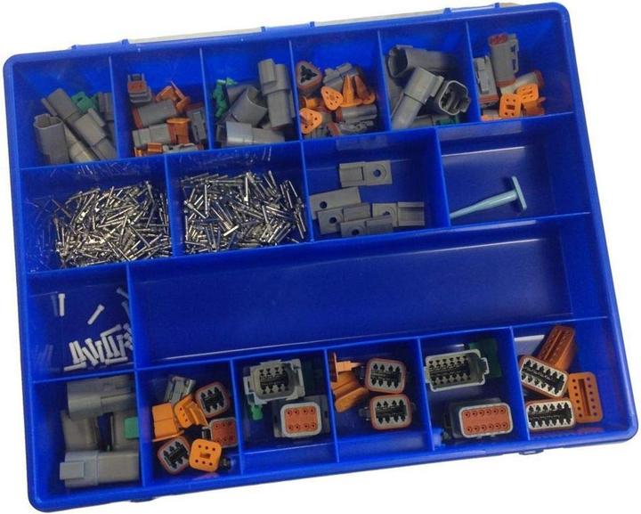 Produktbild TE Connectivity DEUTSCH Stecker Sortiment Kasten Set Serie DT 320 teilig