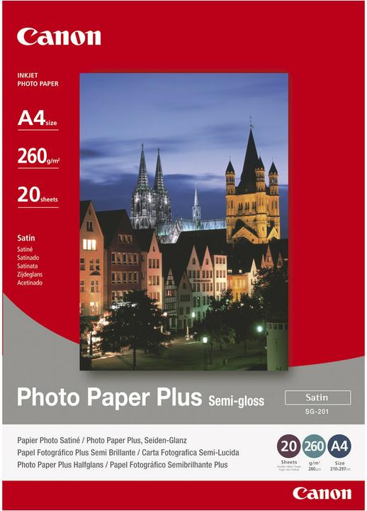 Canon SG-201 Plus Semi-Gloss (260 g/m², 10 x 15 cm, 50 x)
