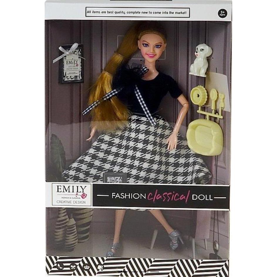 Adar 29 cm grosse Puppe mit Hund und Zubehör