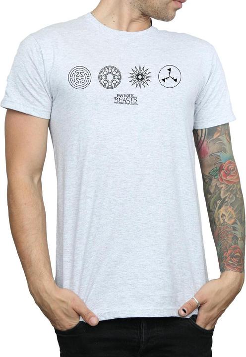 Produktbild Fantastic Beasts Circular Icons TShirt (S)