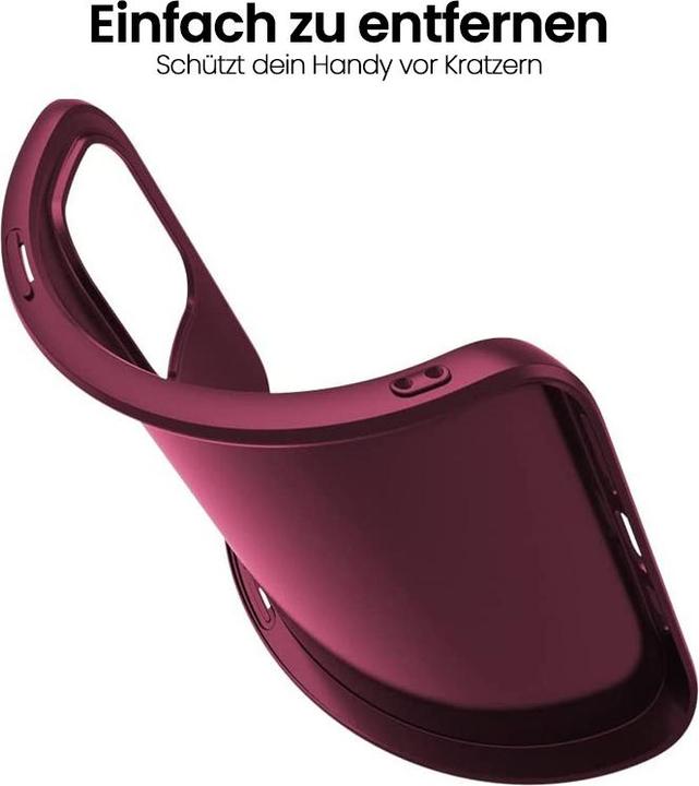 Immagine prodotto X-Level iPhone 16 Pro - Fondello Guardian TPU, rosso vino (Apple iPhone 16 Pro)