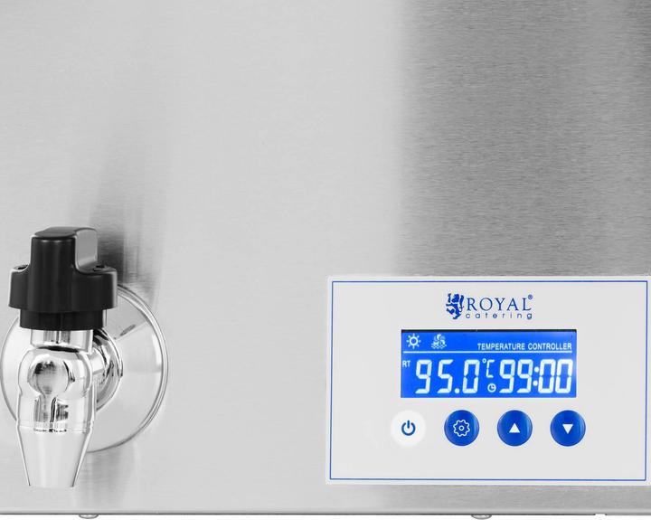 Produktbild Royal Catering Sous-vide-Garer 500W 16l 30 - 95°C Niedrigtemperaturgarer Niedertemperaturgarer