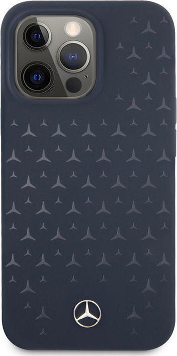Actual product image Mercedes Benz Case iPhone 13 Pro Max - Hardcase Protective Cover blue Soft Touch No.344 (Apple iPhone 13 Pro Max)