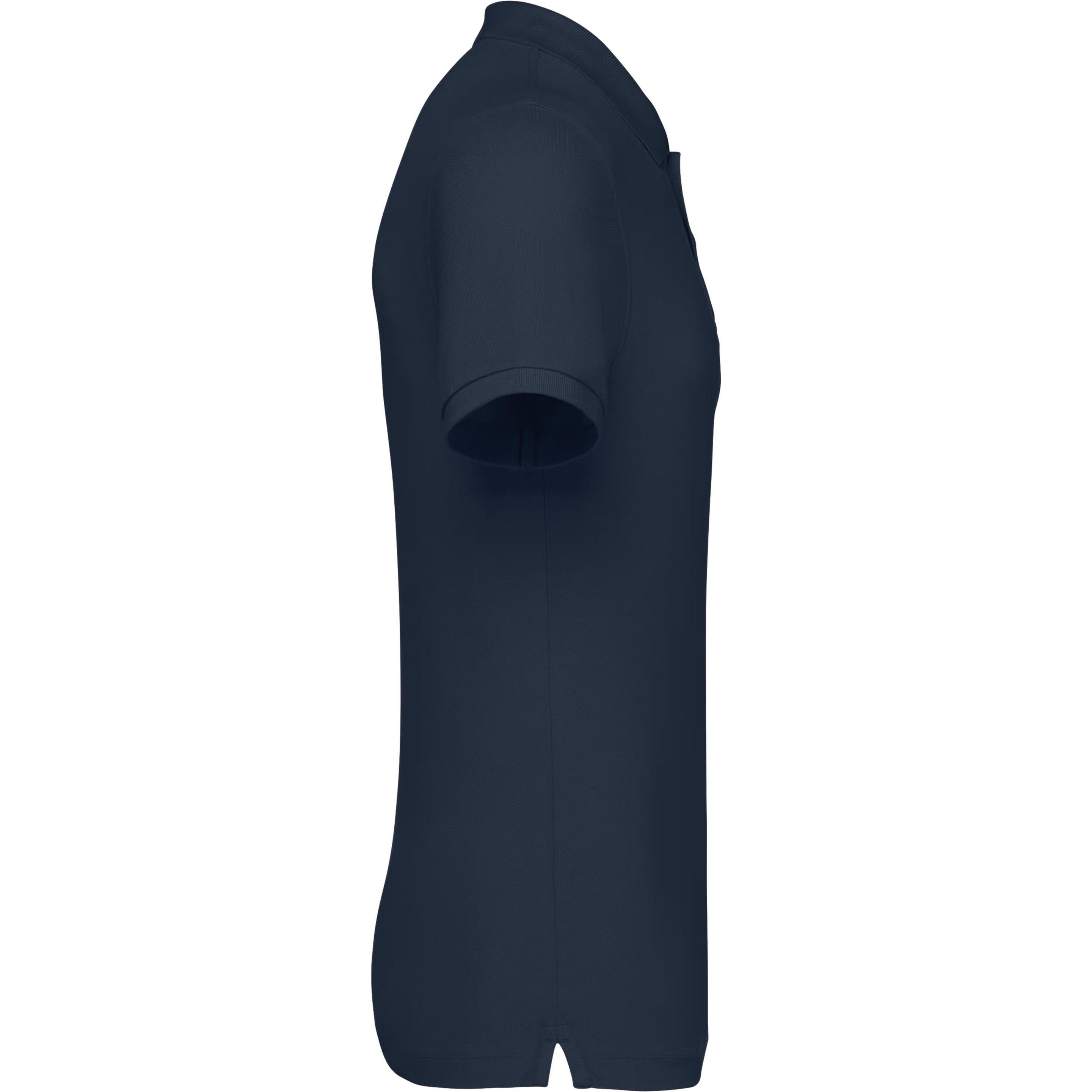 Native Spirit, Herren, Shirt, Ökologisch verantwortliches Poloshirt aus Piqué-Maschenware, Blau, (S)