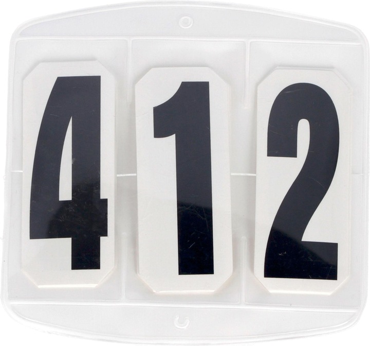 Actual product image Kerbl Tournament numbers