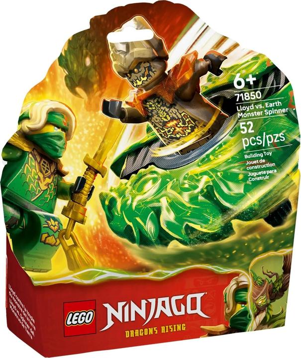 Actual product image LEGO Lloyd vs. Erdmonster-Spinner