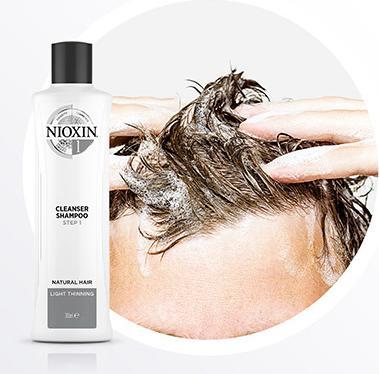 Produktbild Nioxin Starter Set 1, 2x/1x50ml (350 ml, Flüssiges Shampoo)