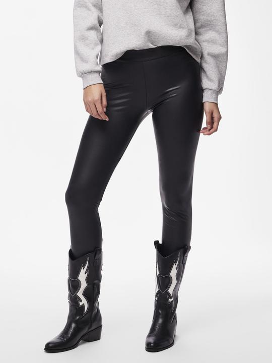 Actual product image Pieces Shiny Fleece Leggings (S/M)