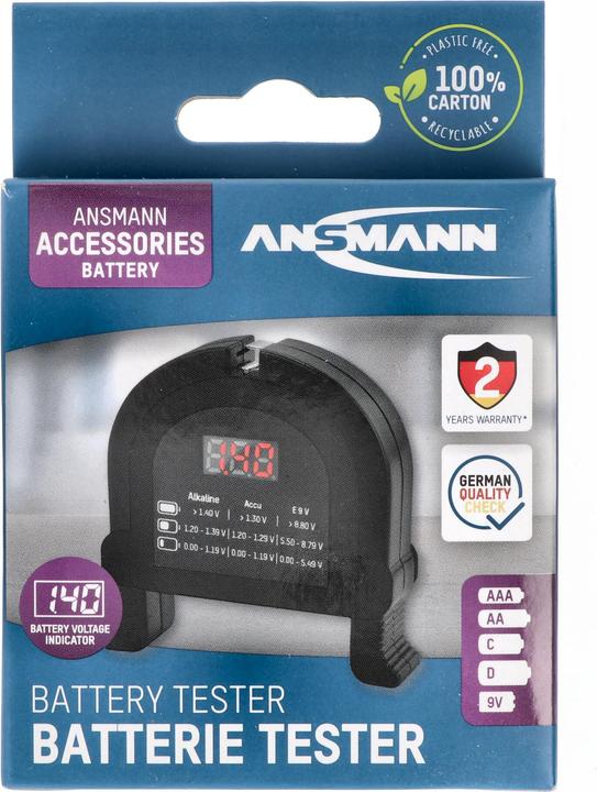 Productafbeelding Ansmann Batterietester