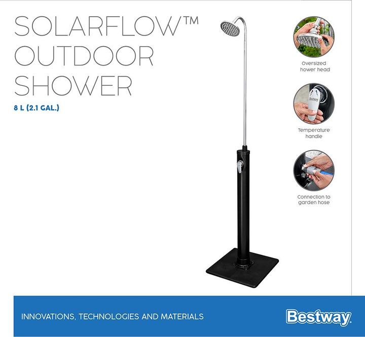 Productafbeelding Bestway Douche solaire SolarFlow 8 L