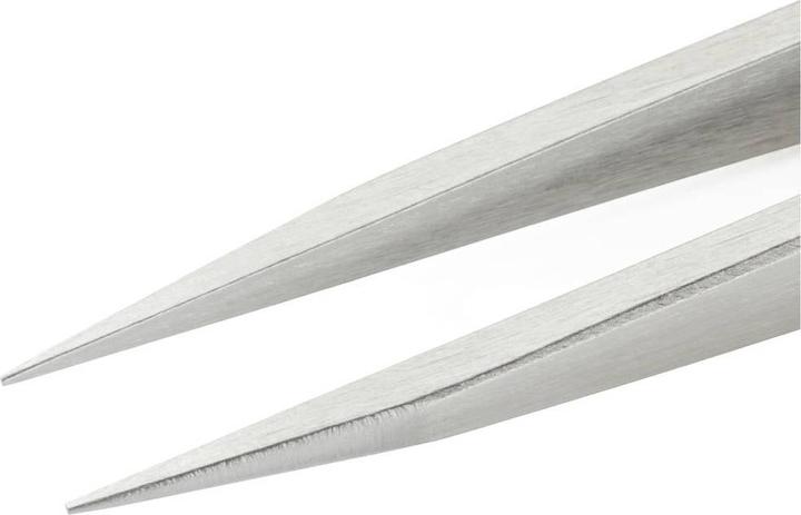 Actual product image Weller Erem Tweezers with pointed tips, precision tweezers, stainless steel, 120mm