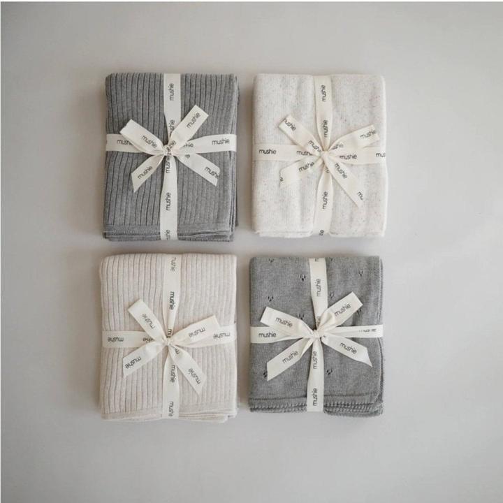 Produktbild Mushie Ripped Melange (80 x 100 cm)