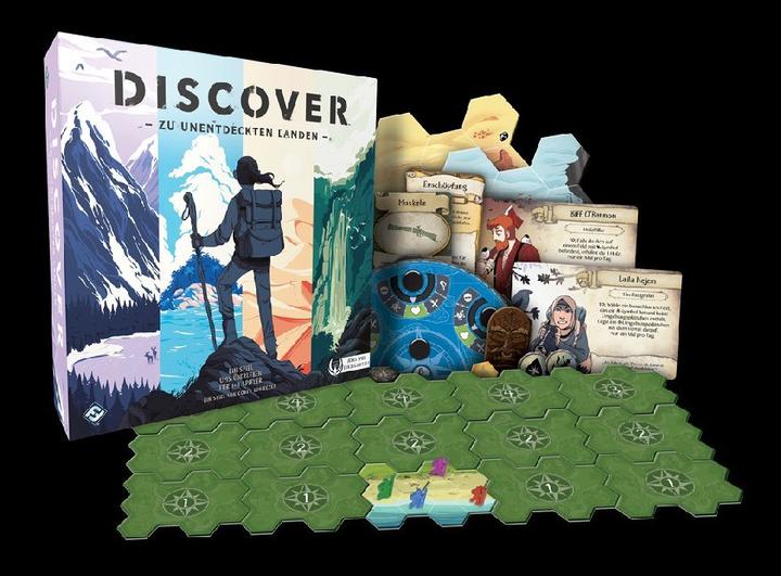 Actual product image FFG Discover: to undiscovered lands (German)