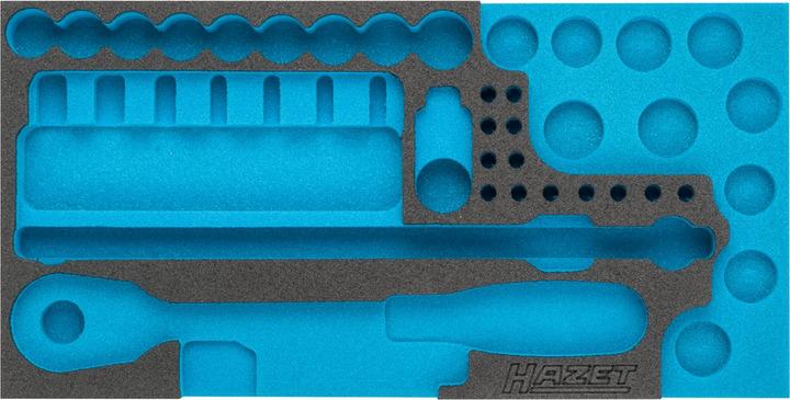 Actual product image HAZET 2C soft foam insert 163-359L
