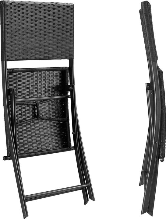 Immagine prodotto Casaria Sedia pieghevole in Poly Rattan (4x Set)