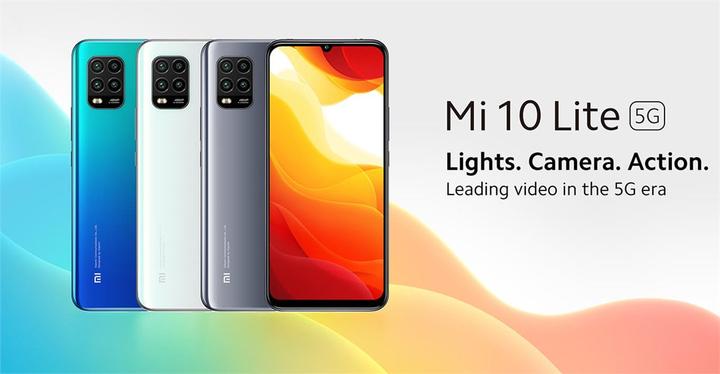 Image du produit Xiaomi Mi 10 Lite 5G (128 Go, Dream White, 6.57", Double SIM, 48 Mpx, 5G)