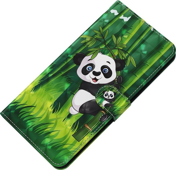 Actual product image Cover-Discount iPhone 13 - case glitter effect panda (Apple iPhone 13)