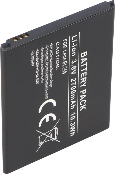 Image du produit AccuCell Akku Lenovo Lemon 3, Lemon 3 Dual SIM TD-LTE Akku BL259