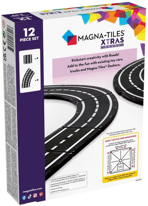 Image du produit Magna-Tiles XTRA Roads Set 12 pièces