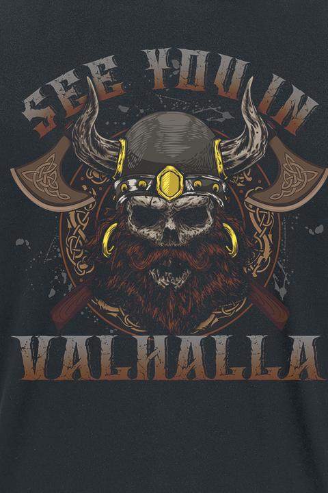 Produktbild Gaming-Sprüche See You In Valhalla (S)