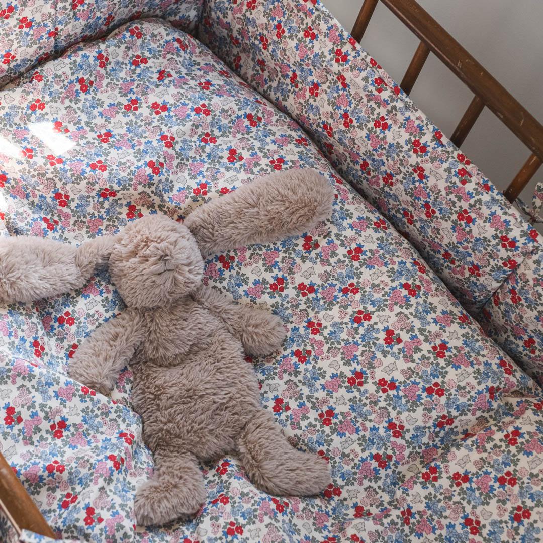 Thumbnail - That's mine, Babynest, - Lotus Bed Bumper - Bittersweet - 30x360cm