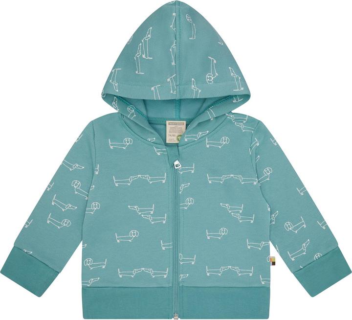 Produktbild loud + proud Babys & Kinder Sweatjacke mit Kapuze (62, 68)